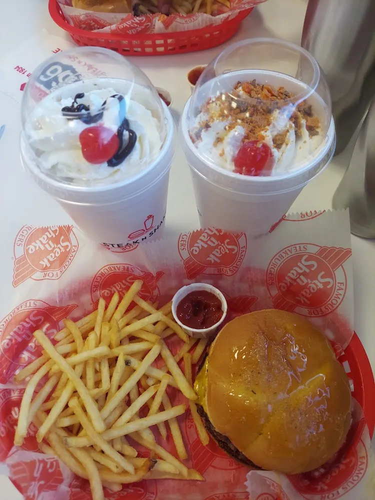 Garlic Butter Double Cheeseburger Combo