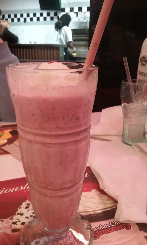 Oreo Red Velvet Milk Shake from Steak N Shake